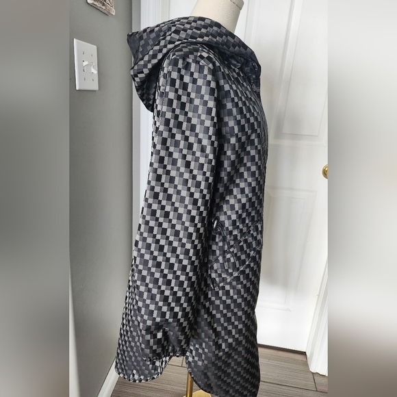 Armani Collezioni Patterned Rain Coat - Size 8 - Picture 14 of 14